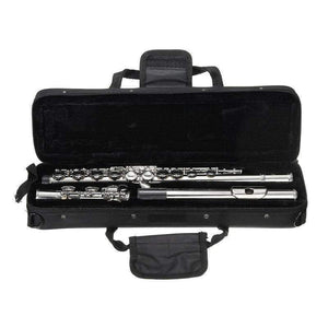 Planet Gates Cupronickel Nickel Plated 16 Hole C Key Western Concert Flute Kit with Case Cover Parts For Musical Instrument Beginners