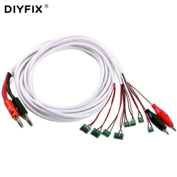 Planet Gates Current Test Cable for iPhone X/8/8P/7/7P/6/6S/6SP/5S/5/4S/4 Phone Failure Detect Repair Tools with Alligator Clip