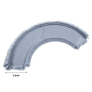 Planet Gates Curved Magical Glowing Race Track Diecasts & Toy Vehicles Accessories Bridge Racing Track Boys Girls Toy For Children Gifts