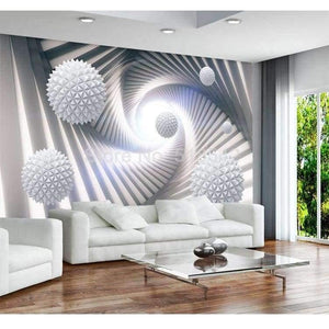 Planet Gates Custom 3D Wall Murals Wallpaper Modern Abstract Stereoscopic Space Circle Ball Living Room TV Background Photo Wall Paper Mural