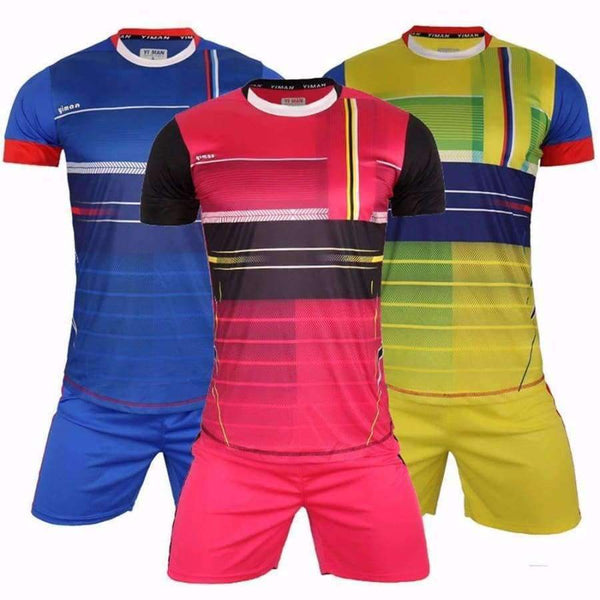 Planet Gates Custom Adult Breathable  Soccer Jerseys Set Uniforms Football clothes Kit Cheap Football Shirt Tracksuit
