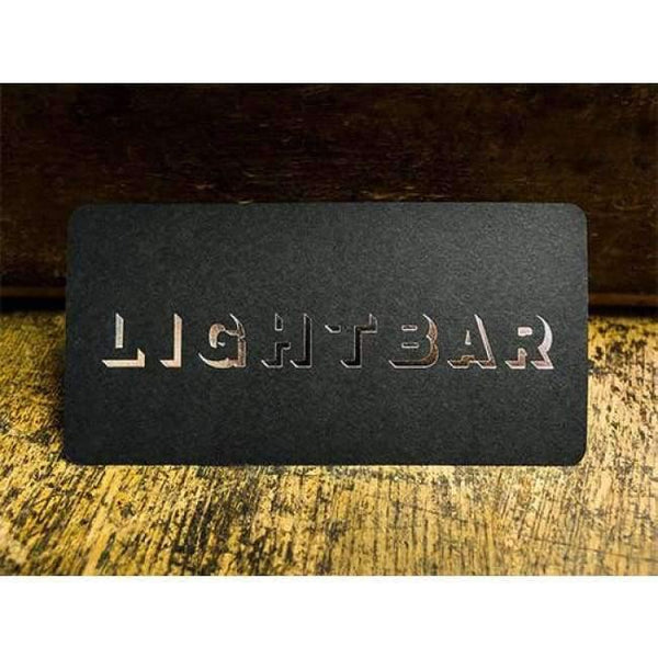 Planet Gates Custom black gold stamping business card printing Business Card Printing gold foil gift card