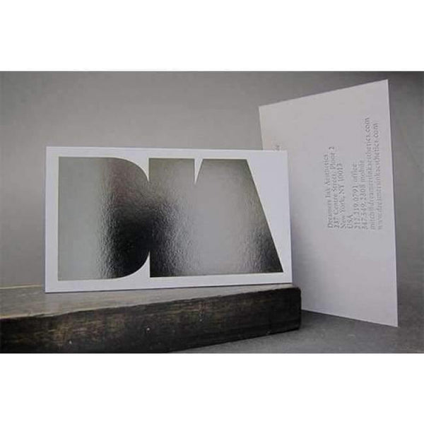 Planet Gates Custom black gold stamping business card printing Business Card Printing gold foil gift card