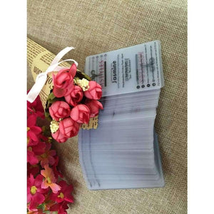 Planet Gates Custom business card printing/ plastic transparent pvc card print/waterproof/ name/visiting card Free Shipping and design