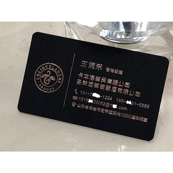 Planet Gates Custom letterpress business card print  high quality 500gsm black paper gold silve foil/stamping nama card, free design