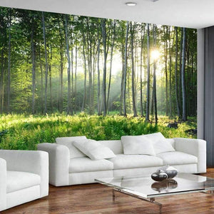 Planet Gates Custom Photo Wallpaper 3D Green Forest Nature Landscape Large Murals Living Room Sofa Bedroom Modern Wall Painting Home Decor