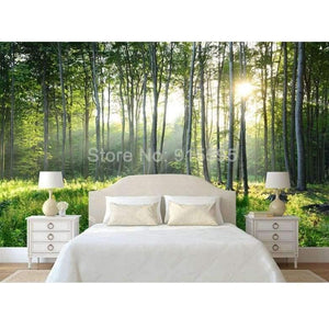 Planet Gates Custom Photo Wallpaper 3D Green Forest Nature Landscape Large Murals Living Room Sofa Bedroom Modern Wall Painting Home Decor