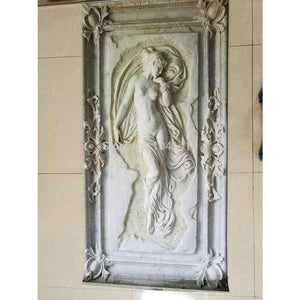 Planet Gates Custom Photo Wallpaper European Style Figure Statue 3D Embossed Mural Hotel Living Room Backdrop Mural Wall Papers 3D Home Decor