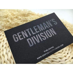 Planet Gates Custom print business card high quality 500gsm black paper gold silve foil/stamping nama card, custom business card printing