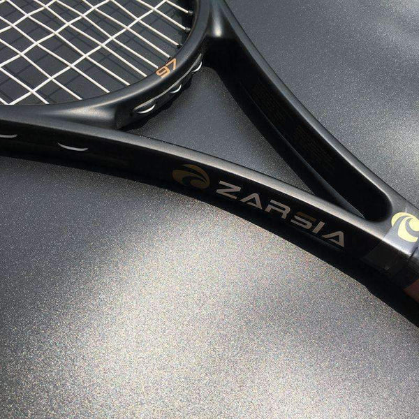 Planet Gates Custom taiwan 100% carbon Tennis racket 97sq.in headsize 315g foamed handle Black graphite tennis racquet with bag