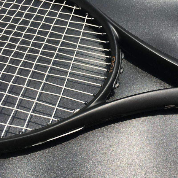 Planet Gates Custom taiwan Tennis racket 100sq.in 300g 16x19 Black tennis racquet 100% carbon foamed handle  with bag