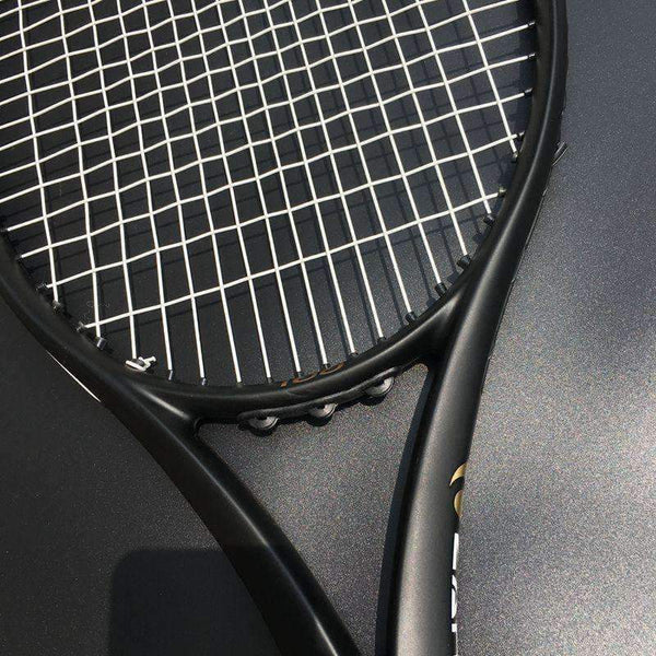 Planet Gates Custom taiwan Tennis racket 100sq.in 300g 16x19 Black tennis racquet 100% carbon foamed handle  with bag