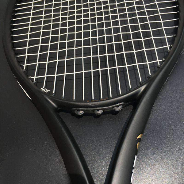 Planet Gates Custom taiwan Tennis racket 100sq.in 300g 16x19 Black tennis racquet 100% carbon foamed handle  with bag