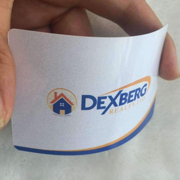 Planet Gates Custom thickness 0.38mm  two-sided printing Business card Plastic PVC  business cards printing visit card printing