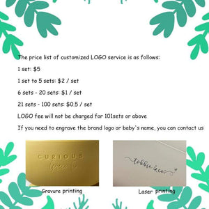 Planet Gates Customizable Logo Baby Teether Molar Toy Food Grade Silicone Material Toy Ball Educational Toy Boy Girl Gift BPA Free