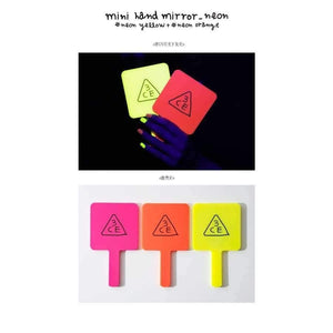 Planet Gates Customize Mini Handle Fashion Portable Makeup Mirror Hand Hold Plastic Cosmetic Mirror Square Gift Dropshipping Wholesale OEM