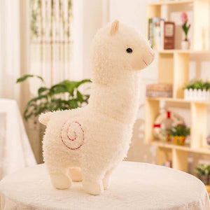 Planet Gates Cute Alpaca 6 Color Plush Toys Fashion Animal Soft Stuffed Dolls Office Chair Sofa Kawaii Pillows Birthday Gift for Child Girls