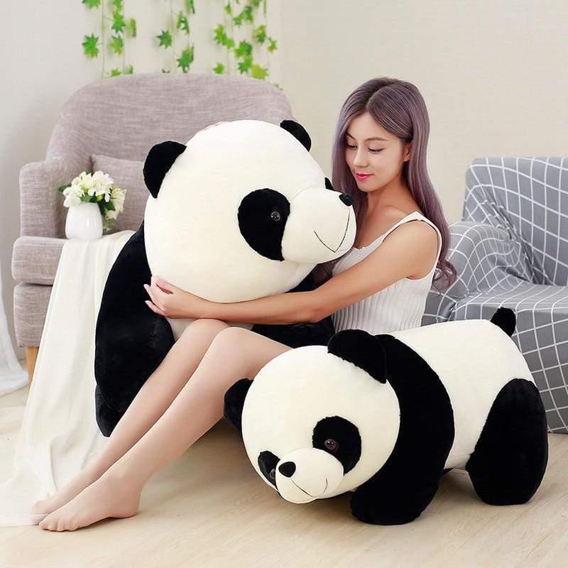 Cute Baby Animal Doll Toy   Panda Plush Bear Animal  Pillow Cartoonpanda  Worthy Doll Baby Girl  Lover Gift Toy