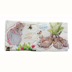 Planet Gates Cute baby cloth book night rabbit Baby Educational toys Animal Cat Rabbit Duck squirrel Rattle infant Toys