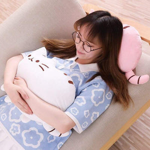 Cute Cat Plush Pillow Kitten Cushion Soft Colorful Stuffed Toys Pendant Doll Houseware Gifts For Girlfriend