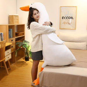 Planet Gates Cute Cotton Goose Stuffed Toys Animal Baby Accompanying Dolls Plush Comfort Dolls Soft Pillow Nordic Home Decor