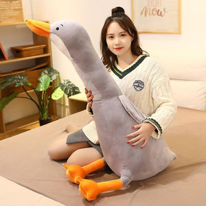 Planet Gates Cute Cotton Goose Stuffed Toys Animal Baby Accompanying Dolls Plush Comfort Dolls Soft Pillow Nordic Home Decor