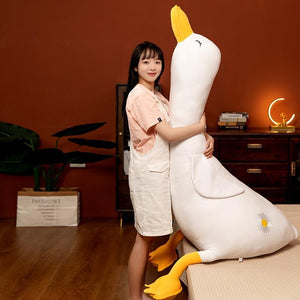 Planet Gates Cute Cotton Goose Stuffed Toys Animal Baby Accompanying Dolls Plush Comfort Dolls Soft Pillow Nordic Home Decor