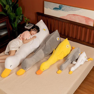 Planet Gates Cute Cotton Goose Stuffed Toys Animal Baby Accompanying Dolls Plush Comfort Dolls Soft Pillow Nordic Home Decor