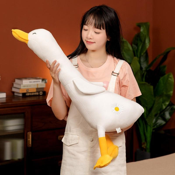 Planet Gates Cute Cotton Goose Stuffed Toys Animal Baby Accompanying Dolls Plush Comfort Dolls Soft Pillow Nordic Home Decor
