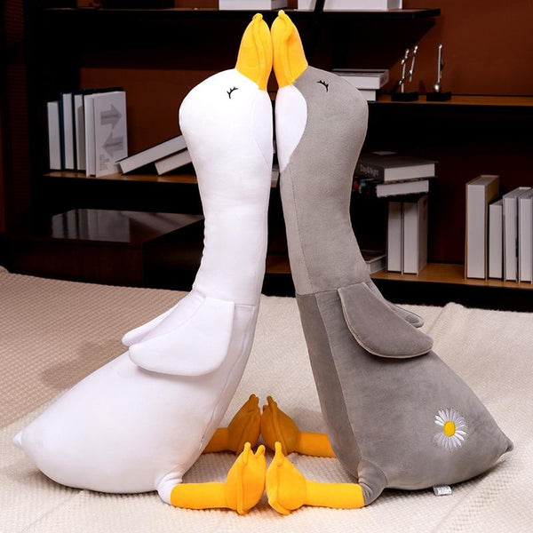 Planet Gates Cute Cotton Goose Stuffed Toys Animal Baby Accompanying Dolls Plush Comfort Dolls Soft Pillow Nordic Home Decor