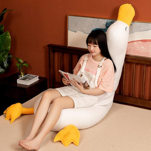 Planet Gates Cute Cotton Goose Stuffed Toys Animal Baby Accompanying Dolls Plush Comfort Dolls Soft Pillow Nordic Home Decor