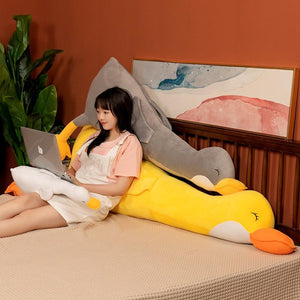 Planet Gates Cute Cotton Goose Stuffed Toys Animal Baby Accompanying Dolls Plush Comfort Dolls Soft Pillow Nordic Home Decor