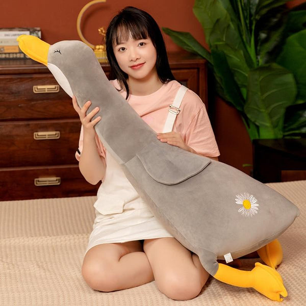 Planet Gates Cute Cotton Goose Stuffed Toys Animal Baby Accompanying Dolls Plush Comfort Dolls Soft Pillow Nordic Home Decor