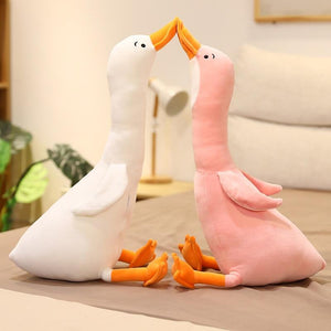 Planet Gates Cute Cotton Goose Stuffed Toys Animal Baby Accompanying Dolls Plush Comfort Dolls Soft Pillow Nordic Home Decor