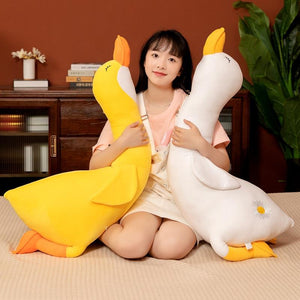 Planet Gates Cute Cotton Goose Stuffed Toys Animal Baby Accompanying Dolls Plush Comfort Dolls Soft Pillow Nordic Home Decor