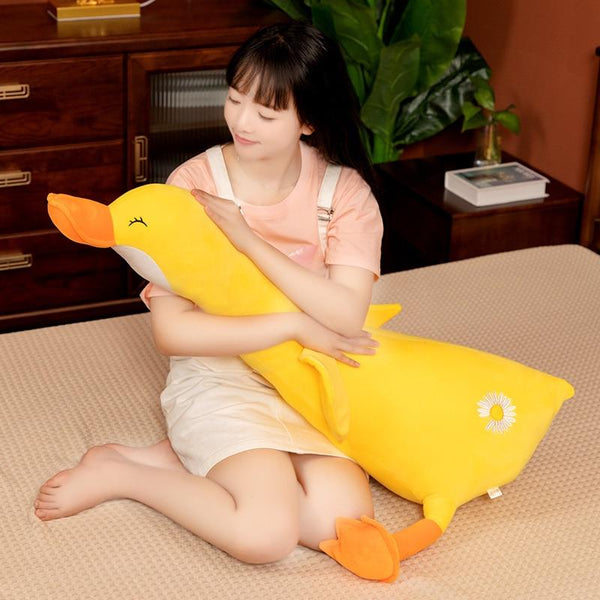 Planet Gates Cute Cotton Goose Stuffed Toys Animal Baby Accompanying Dolls Plush Comfort Dolls Soft Pillow Nordic Home Decor
