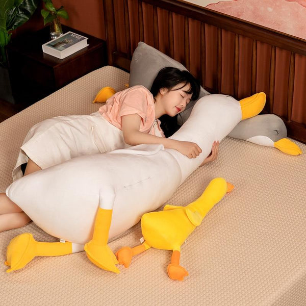 Planet Gates Cute Cotton Goose Stuffed Toys Animal Baby Accompanying Dolls Plush Comfort Dolls Soft Pillow Nordic Home Decor
