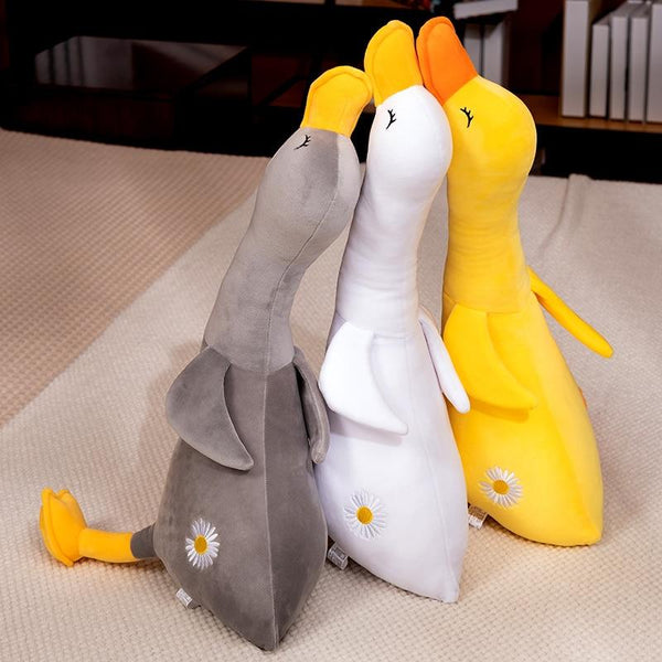 Planet Gates Cute Cotton Goose Stuffed Toys Animal Baby Accompanying Dolls Plush Comfort Dolls Soft Pillow Nordic Home Decor