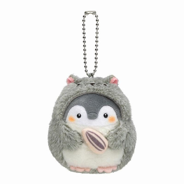 Planet Gates Cute Penguin Plush Doll New Cartoon Koupen Chan Animal Plush Toys Kawaii Anime Hamster Key Chain Ring Bag Pendant Gift for Girls