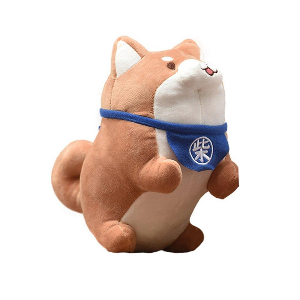 Planet Gates Cute Shiba Inu Corgi Dog Animal Soft Stuffed Plush Doll Cushion Kids Toy Gift