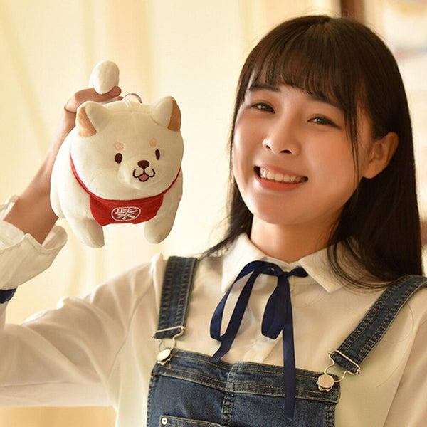 Planet Gates Cute Shiba Inu Corgi Dog Animal Soft Stuffed Plush Doll Cushion Kids Toy Gift