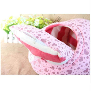 Planet Gates Cute Slipper Design Pet Cat Dog Princess Bed Nest Washable Small Dogs Warm House Kennel Dog Bed 8 Colors Free shipping