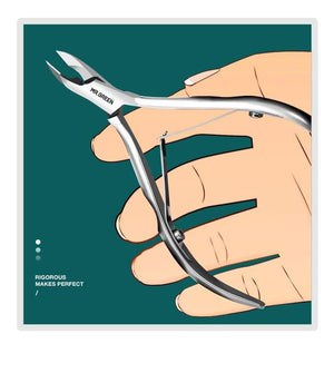 Planet Gates Cuticle Nippers Nail Manicure Cuticle Scissors Clippers Trimmer Dead Skin Remover Pedicure Stainless Steel Cutters Tool