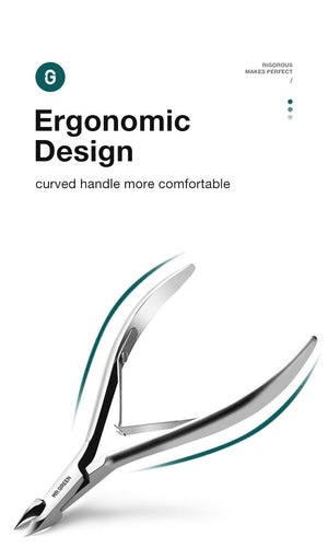 Planet Gates Cuticle Nippers Nail Manicure Cuticle Scissors Clippers Trimmer Dead Skin Remover Pedicure Stainless Steel Cutters Tool