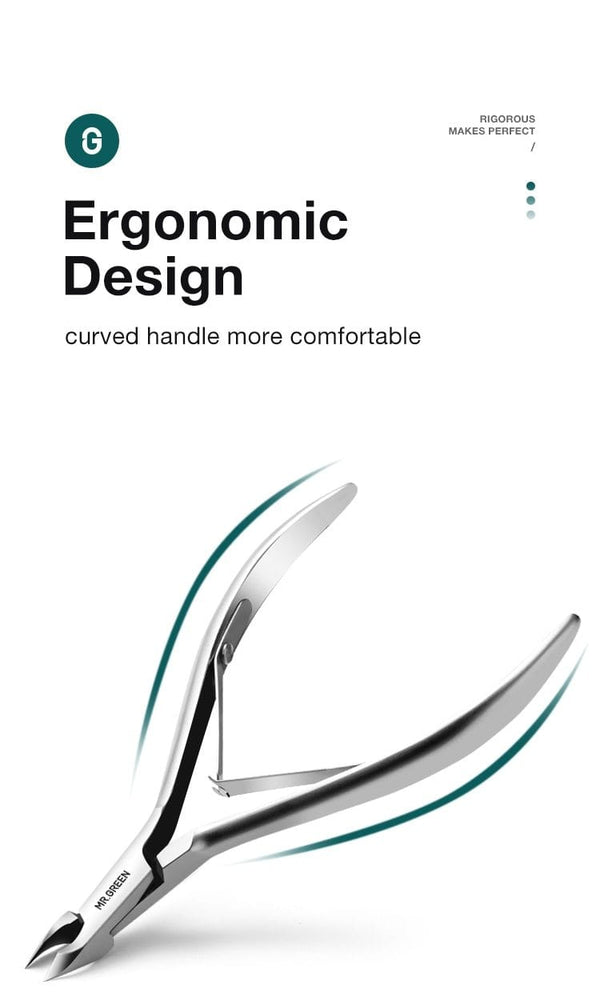 Planet Gates Cuticle Nippers Nail Manicure Cuticle Scissors Clippers Trimmer Dead Skin Remover Pedicure Stainless Steel Cutters Tool