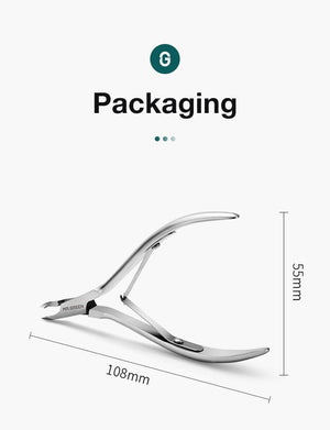 Planet Gates Cuticle Nippers Nail Manicure Cuticle Scissors Clippers Trimmer Dead Skin Remover Pedicure Stainless Steel Cutters Tool