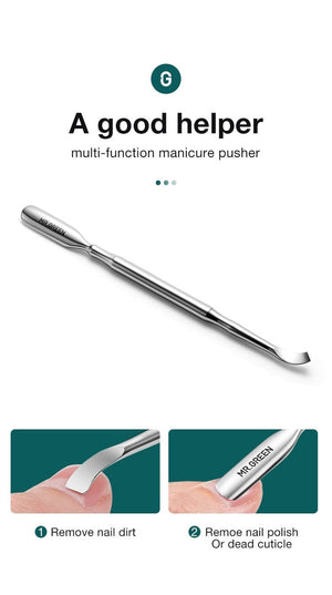 Planet Gates Cuticle Nippers Nail Manicure Cuticle Scissors Clippers Trimmer Dead Skin Remover Pedicure Stainless Steel Cutters Tool