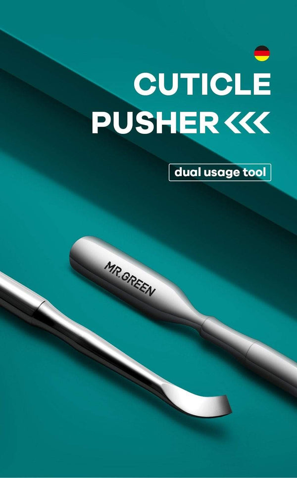 Planet Gates Cuticle Pusher and Spoon Nail Cleaner Remover Cutter Durable Manicure Pedicure Tool Polish Fingernails and Toenails