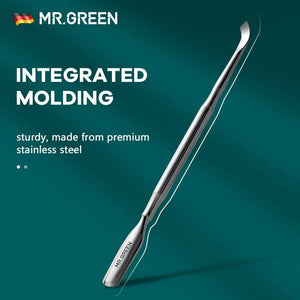 Planet Gates Cuticle Pusher and Spoon Nail Cleaner Remover Cutter Durable Manicure Pedicure Tool Polish Fingernails and Toenails