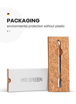 Planet Gates Cuticle Pusher and Spoon Nail Cleaner Remover Cutter Durable Manicure Pedicure Tool Polish Fingernails and Toenails